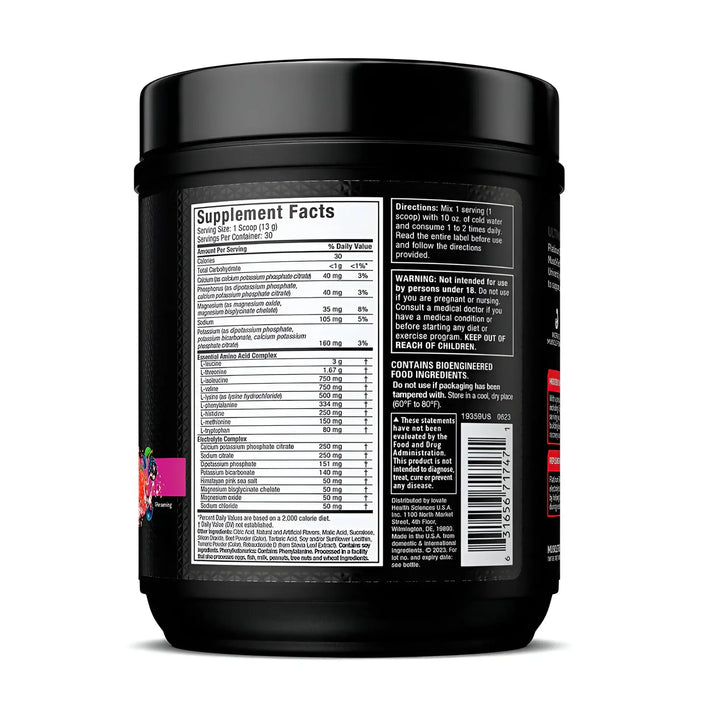 Aminoacidos Platinum Muscletech en bogota