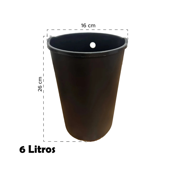 Caneca en Acero Inoxidable en Pasto