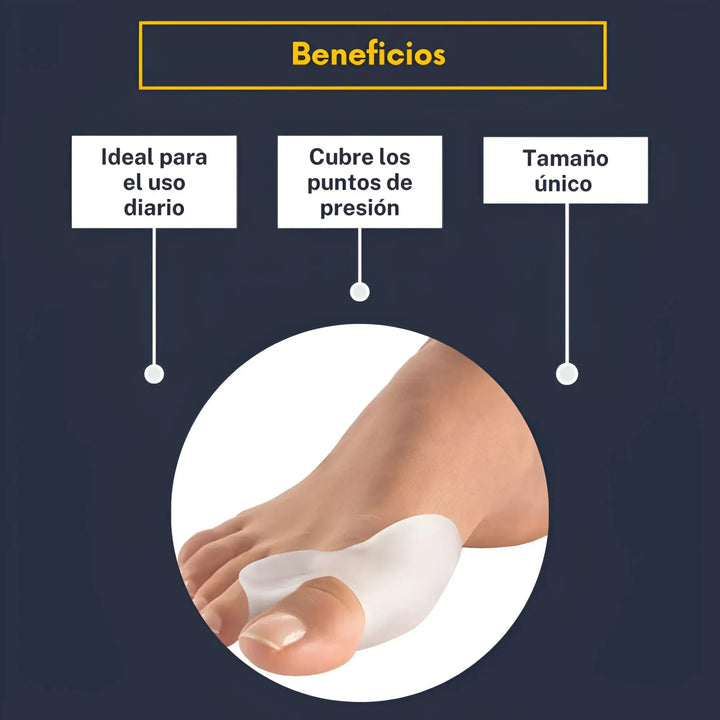 Correcto Para Dedos del Pie en Silicona en mercado libre