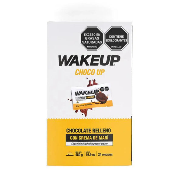 Crema de Mani Choco UP Natural de WAKEUP en barranquilla