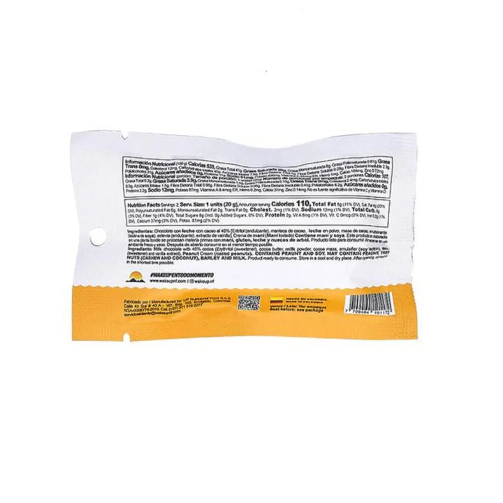 Crema de Mani Choco UP Natural de WAKEUP en oferta