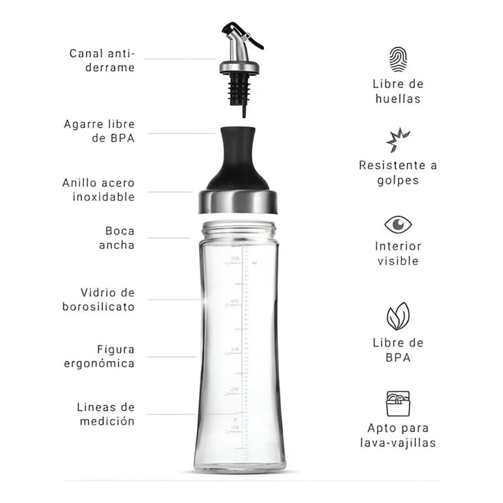 Dispensador de Aceite de Oliva barato en Colombia