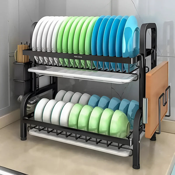 Escurridor de Platos con 2 Niveles