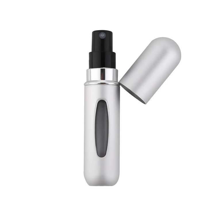 Perfumero Portatil Recargable plateado