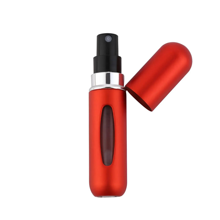 Perfumero Portatil Recargable rojo