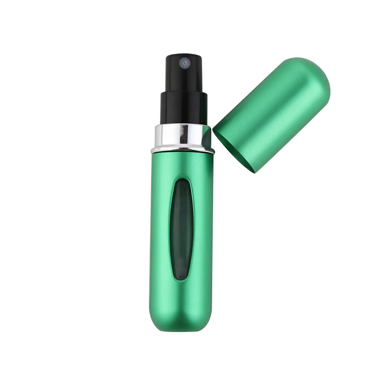 Perfumero Portatil Recargable verde