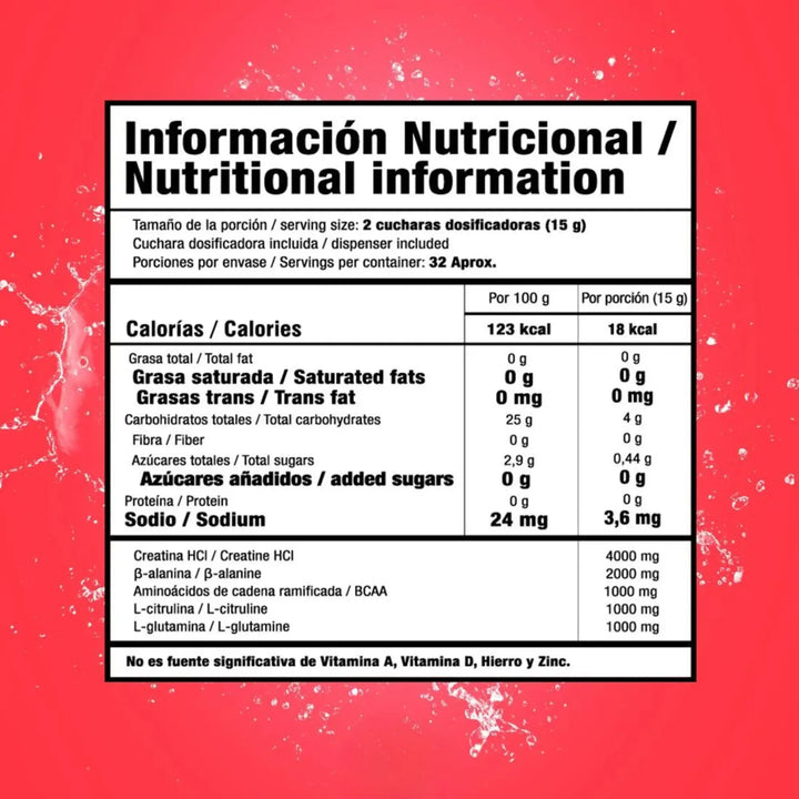 Pre entreno Smart Atack Smart Nutrition en amazon