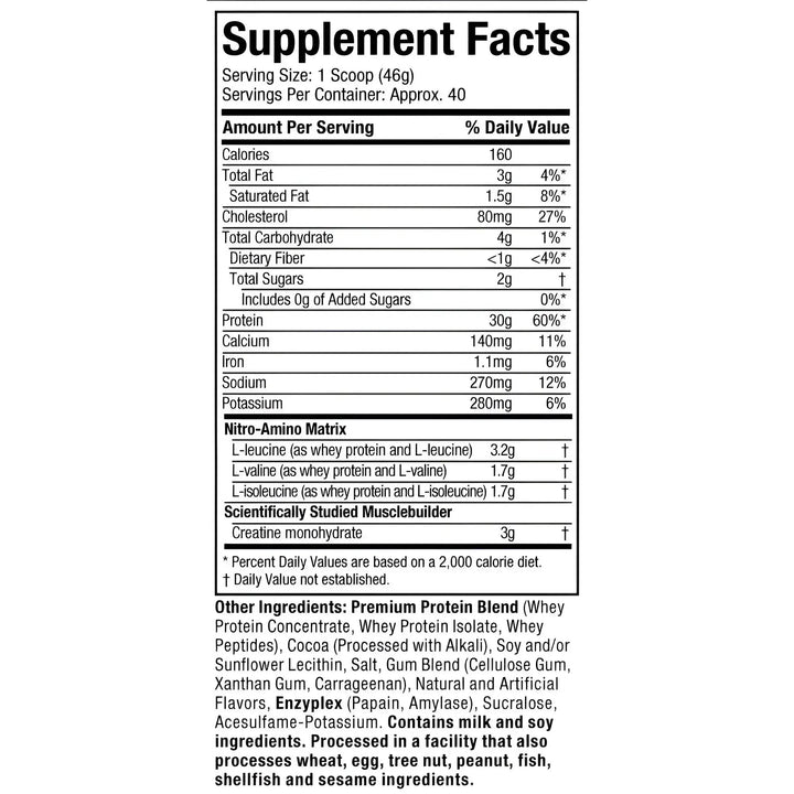 Proteina Importada Muscletech en amazon