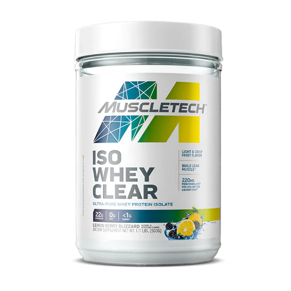Proteina Iso Clear Muscletech en amazon