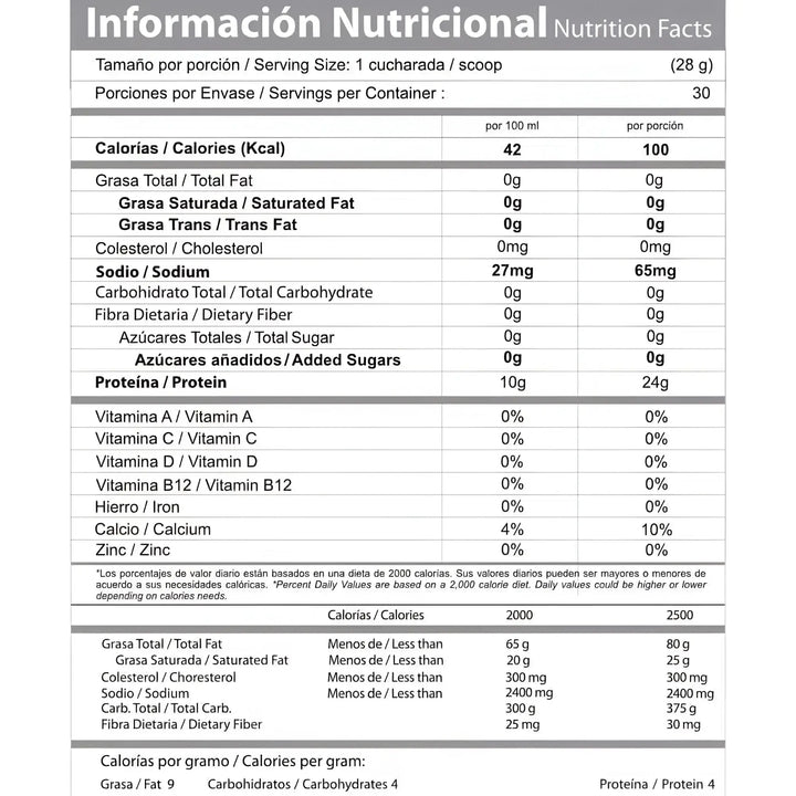 Proteina Iso de Connect Hummas