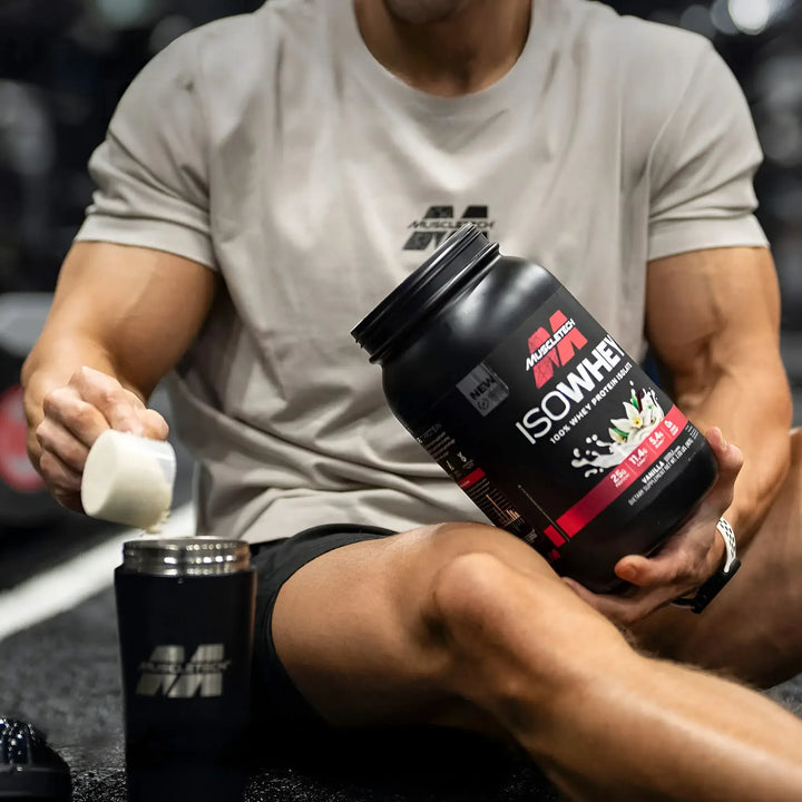 Proteina Isowhey Muscletech Importada en amazon