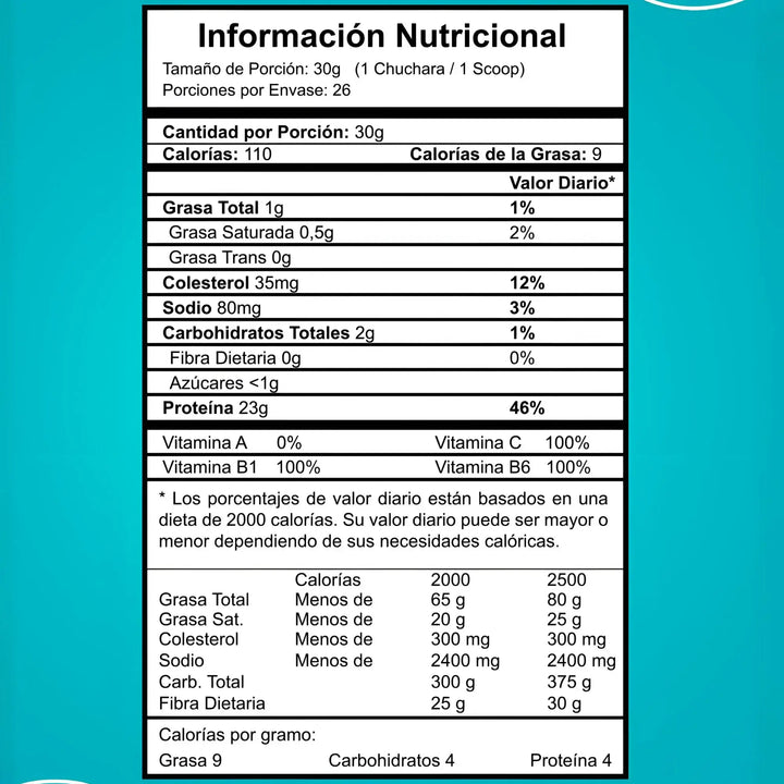 Proteina La Wey de FitMafia Sabor a Chocolate