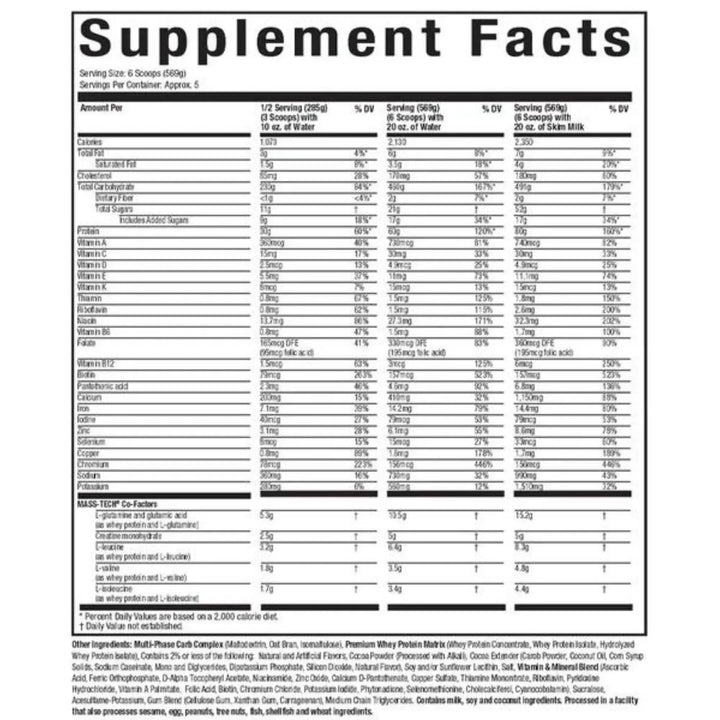 Proteina Mas Tech Muscletech en  mercado libre
