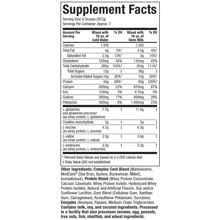 Proteina Mass Gainer Muscletech