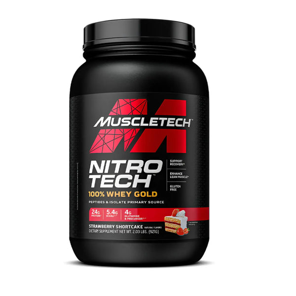 Proteina Nitro Tech Whey Gold Muscletech en cartagena
