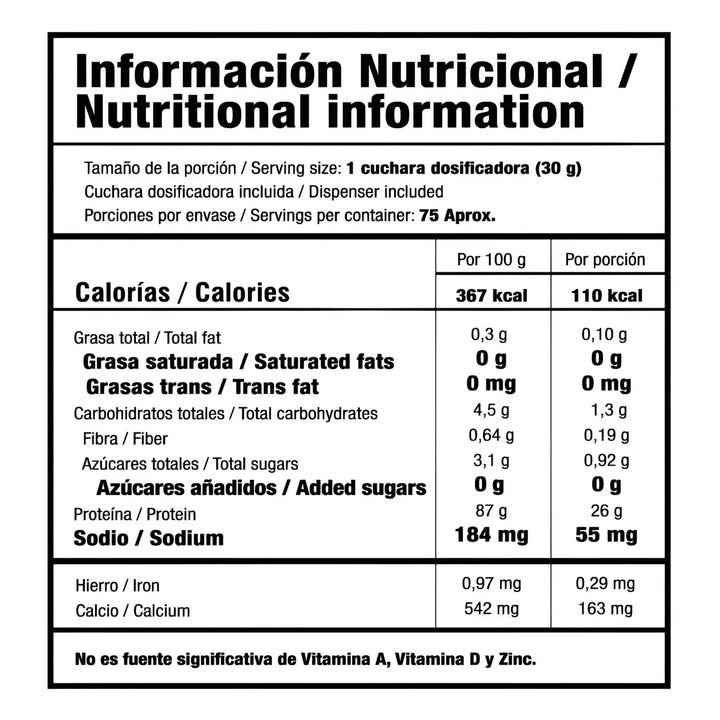 Proteina Smart Nutrition Sabor Fresa