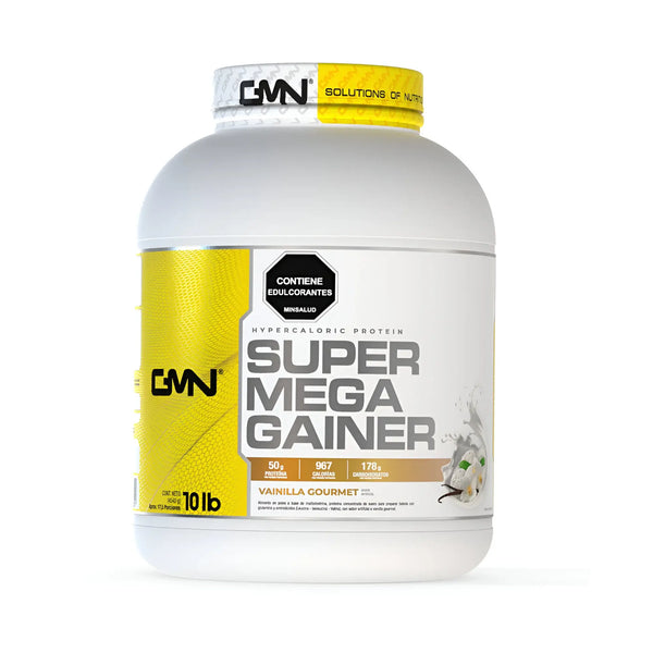 Proteina Super Mega Gainer GMN Nutrition Sabor a Vainilla