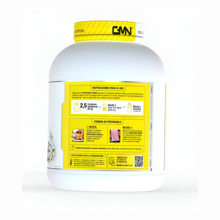 Proteina Super Mega Gainer GMN Nutrition en colombia