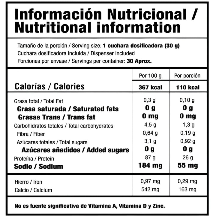 Proteina Whey Pure Smart Nutrition Sabor Fresa en amazon