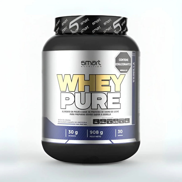 Proteina Whey Pure Smart Nutrition Sabor Fresa