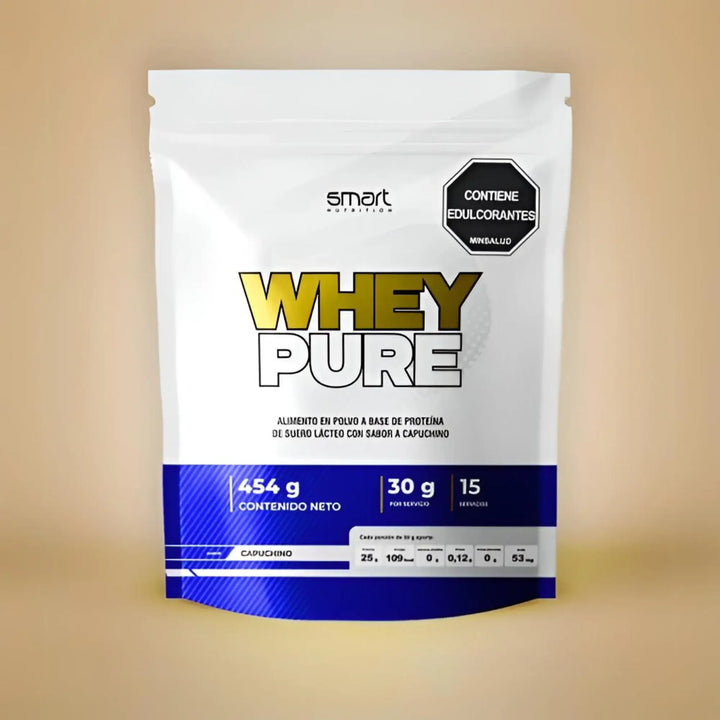 Smart Nutrition Whey Pure Sabor Capuccino en Bello