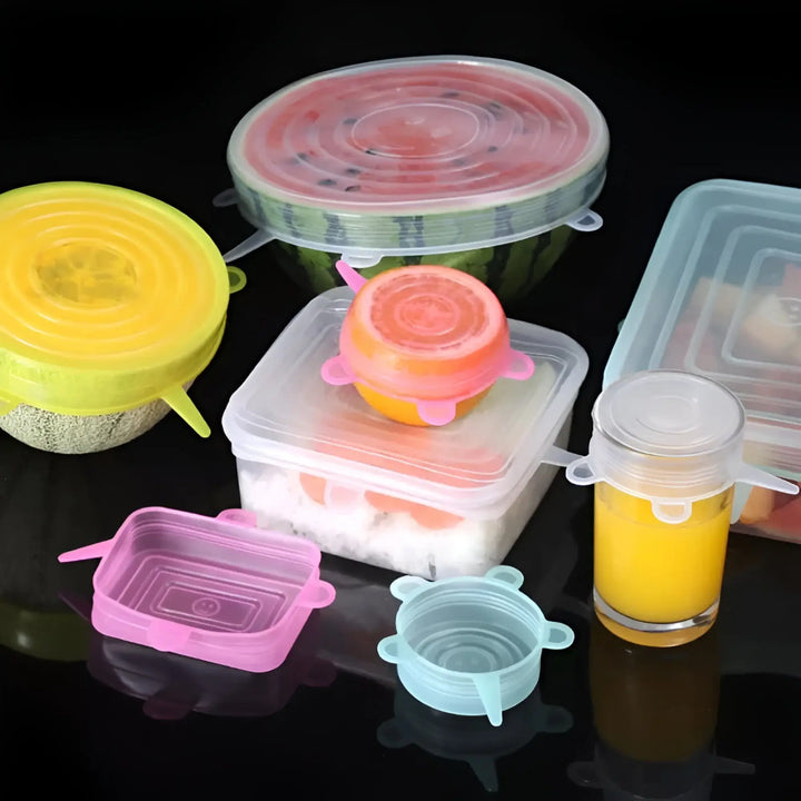 Tapas de Silicona Reutilizables Para Cocina en amazon
