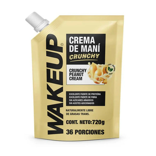 WAKEUP Crema de Mani Natural en colombia